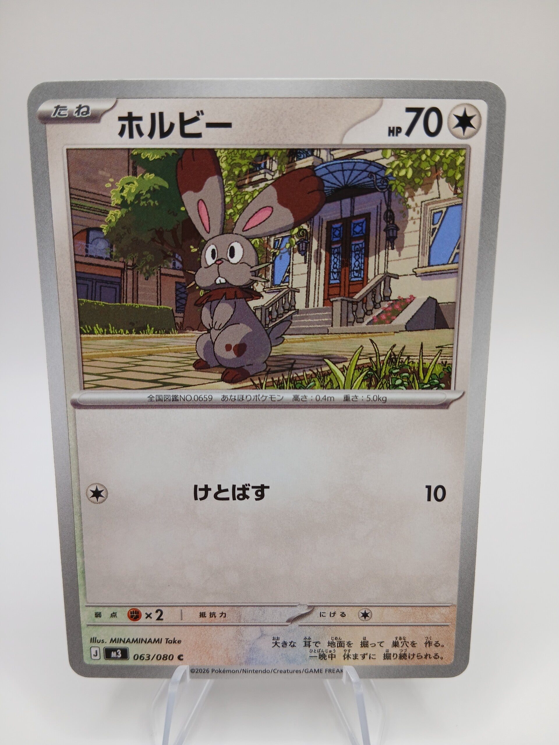 pokemon - bunnelby - 63 - nihil zero - normal - japans