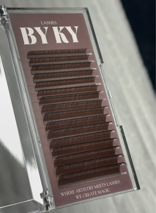BROWN LASHES BY KY 0.05