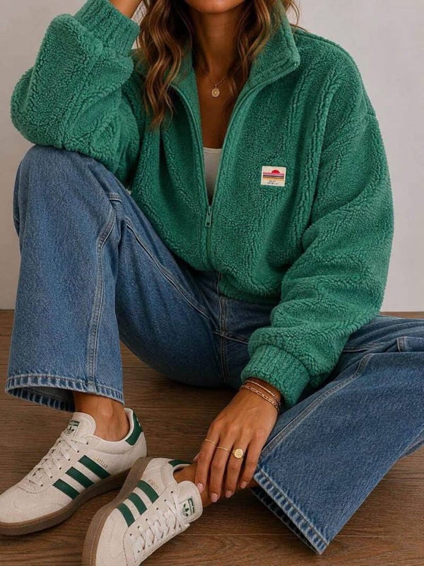 Gilet Elisa vert