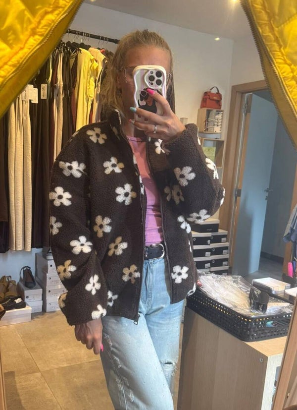 Précommande veste fleurs