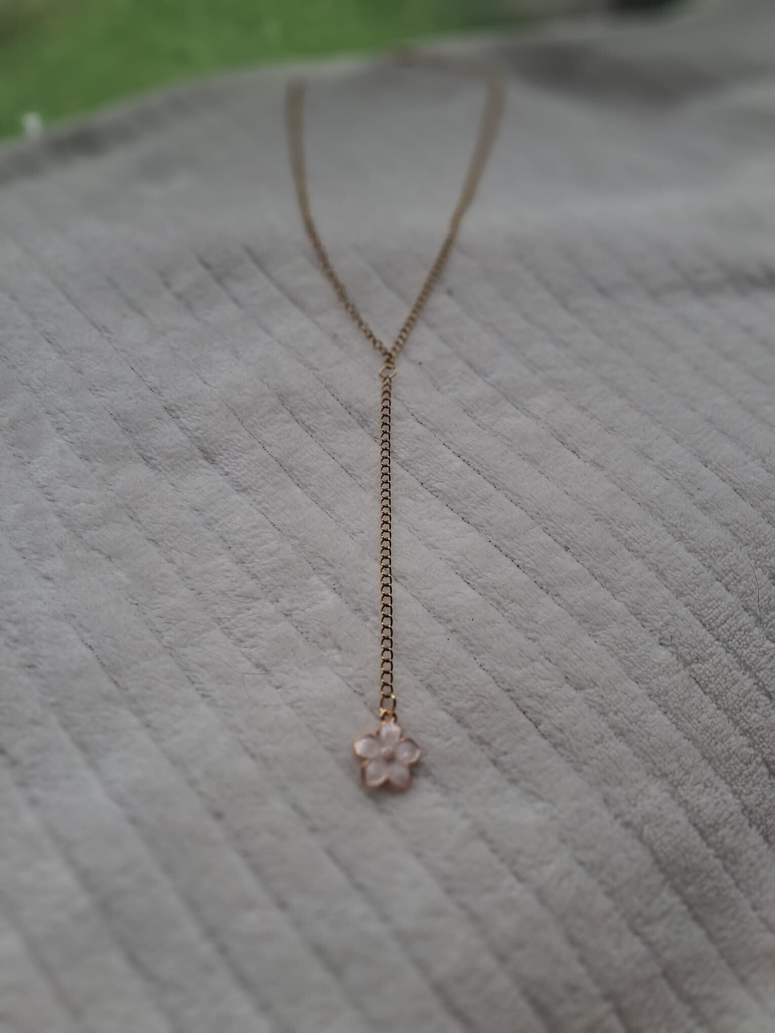 Collier "hibiscus"