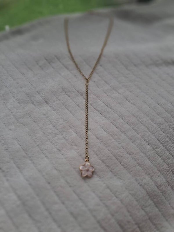Collier "hibiscus"