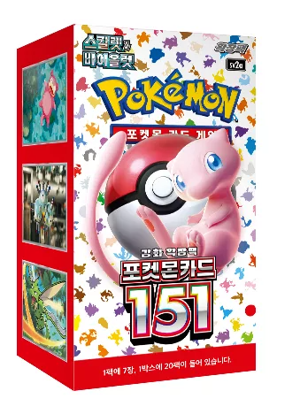 Pokémon Display SV2a 151 Coréenne