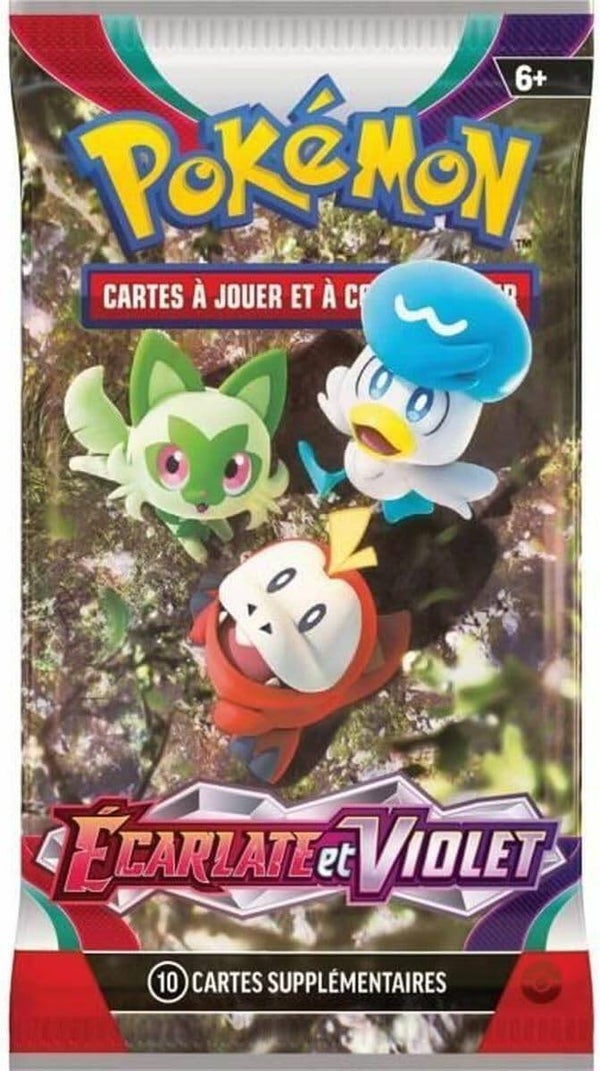 Pokémon Booster EV1 Ecarlate et Violet (Modèle Aléatoire)