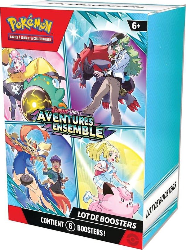 Pokémon Bundle Écarlate et Violet – Aventures Ensemble (6 boosters)