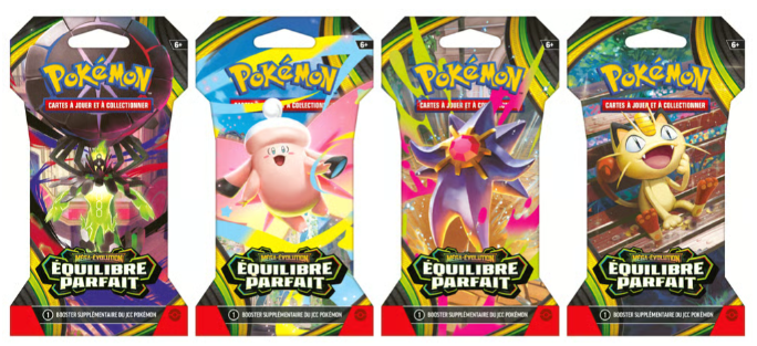 Pokémon Blister ME03 Équilibre Parfait (1 blister aléatoire)