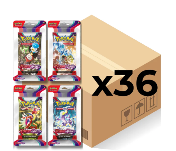 Pokémon Case scellée de blister EV1 Ecarlate et Violet