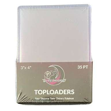 Lot de 25 Toploaders Pokéuniverse