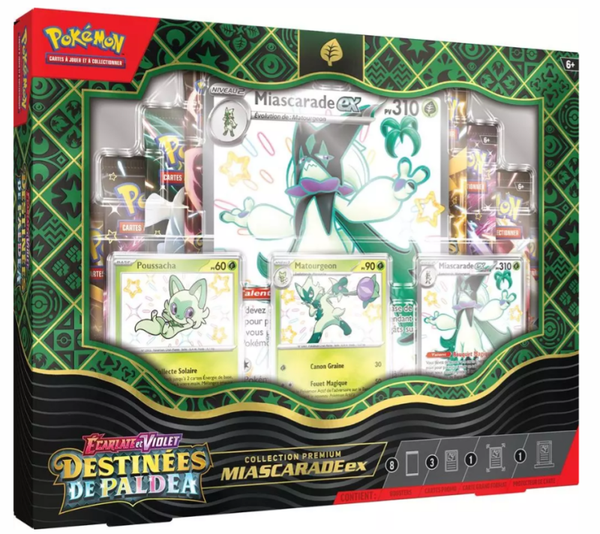 Pokémon Coffret Premium 4.5 Miascarade EX Chromatique