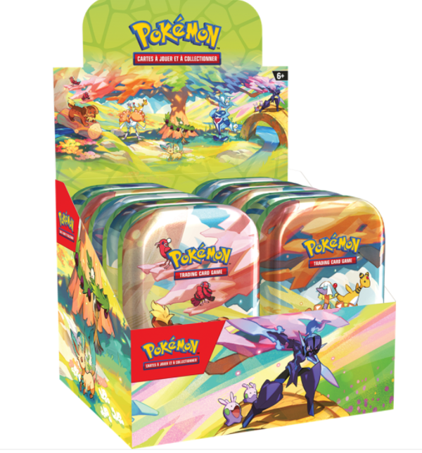 Pokémon Mini Tin Juin 2024 Magnifique Paldéa