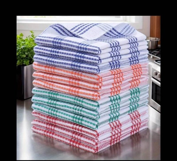 Panno da cucina a righe
