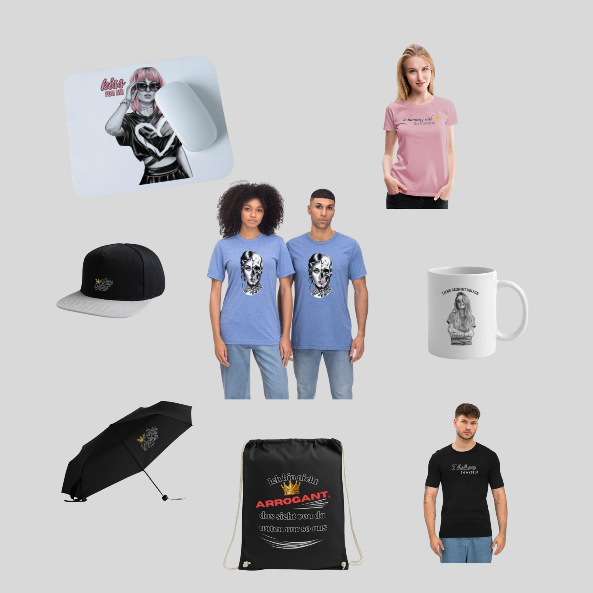 einzigartige designs , von Hoddies, shirt und accessoires, Michaela Bothmer