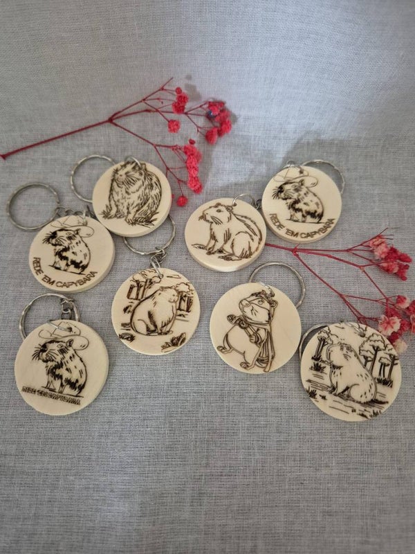 Capybara Schlüsselanhänger