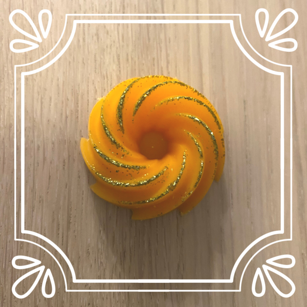 Spirale orange à la Pêche & au Monoï, 30gr