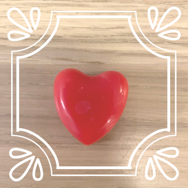 Coeur rouge à l' Amour Infini 18 gr
