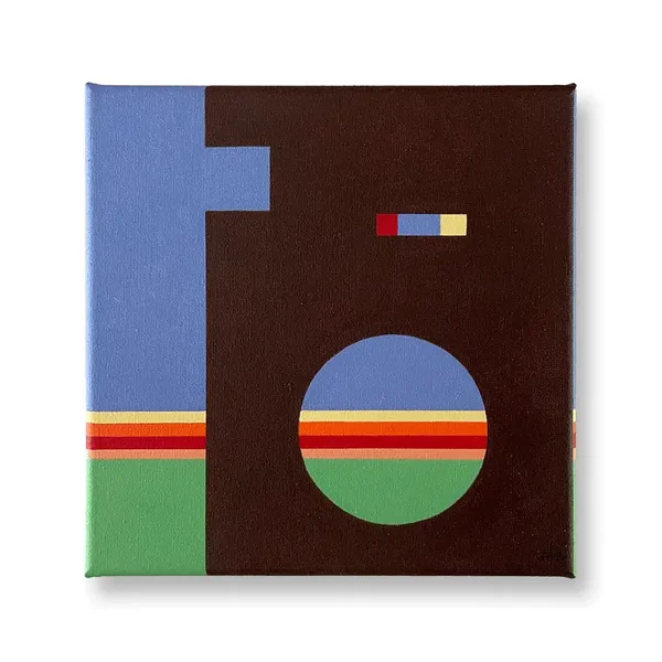 Compositie 091524 schilderij