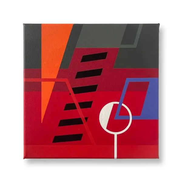 Compositie 101924 schilderij