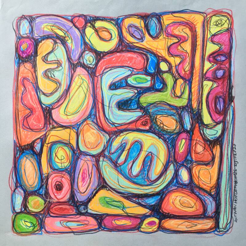 Gallery Antwan Hoedemakers work of art. Carnival of toughts