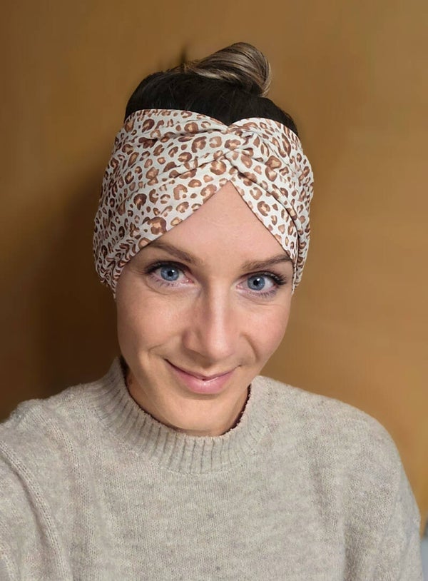 Jersey-Stirnband – extra breit, verschiedene Farben und Größen