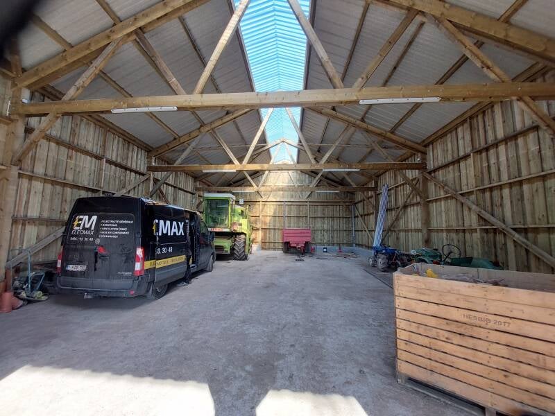 Electrification d&#039;un hangar 