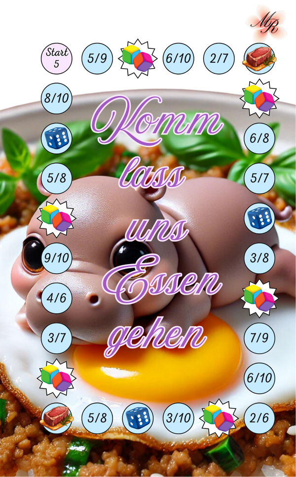 Sparspiel komplett 578 Komm lass uns Essen gehen