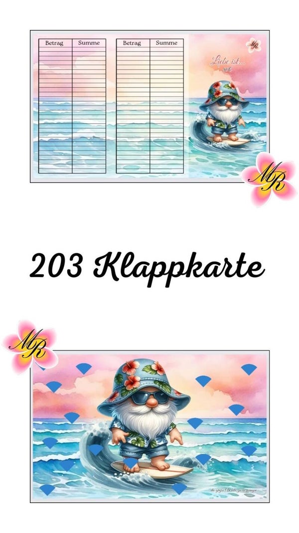 Klappkarte 203 Liebe ist...