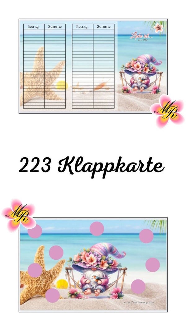 Klappkarte 223 Liebe ist...