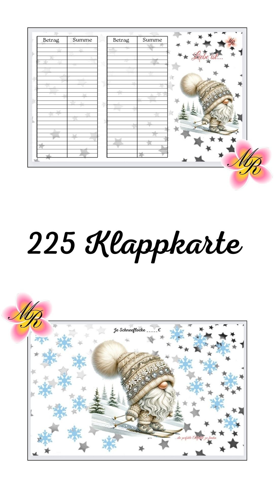 Klappkarte 225 Liebe ist...