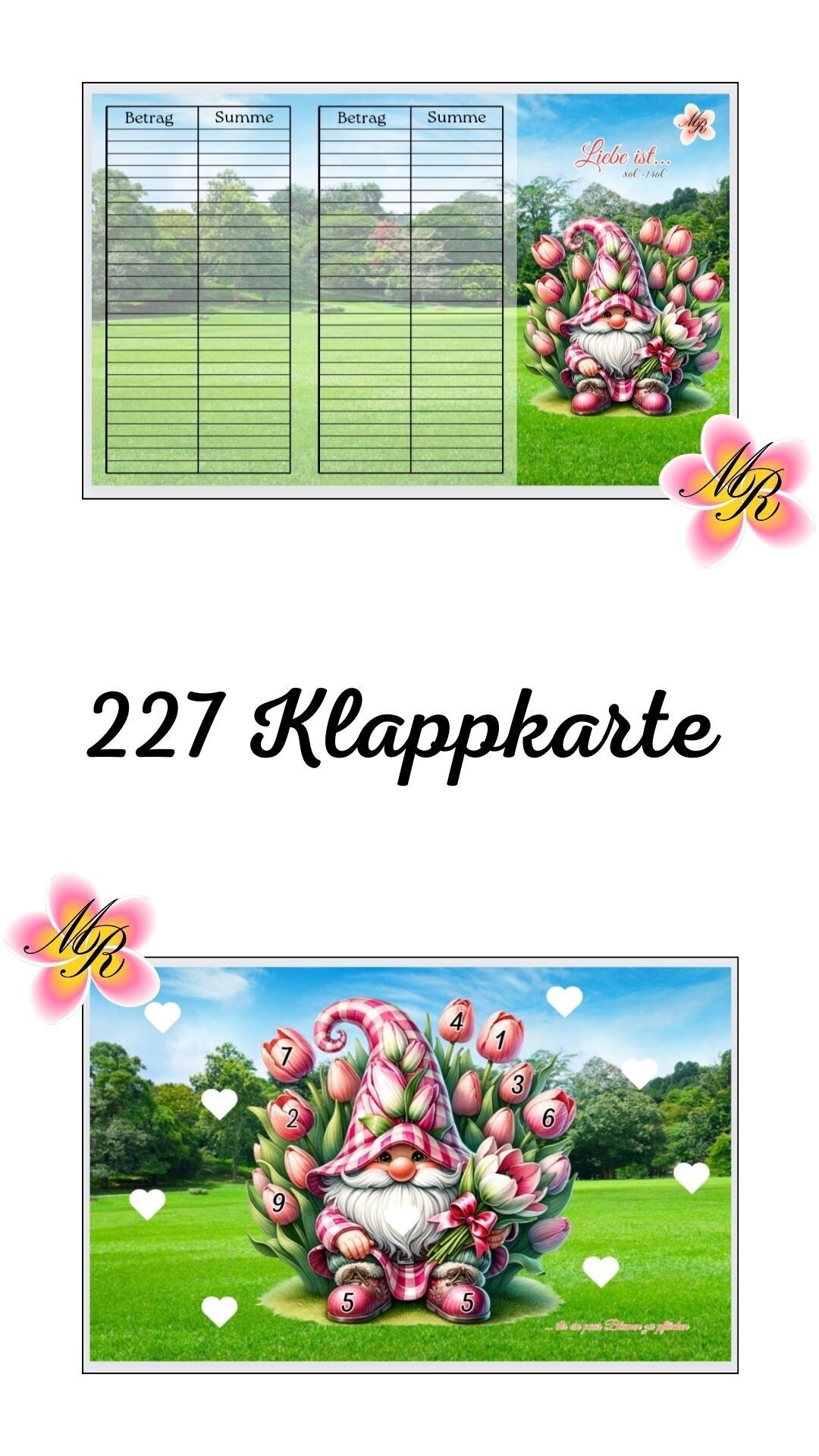 Klappkarte 227 Liebe ist...