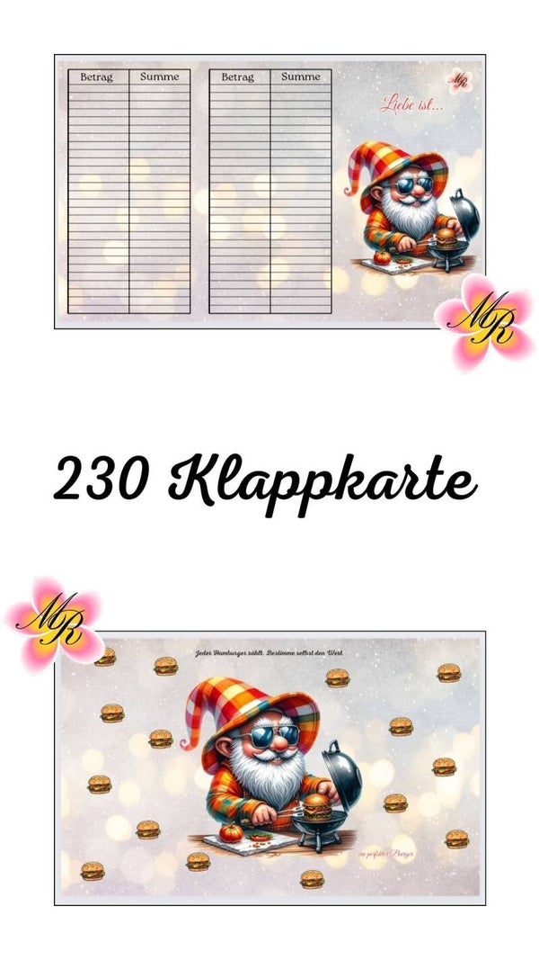 Klappkarte 230 Liebe ist...