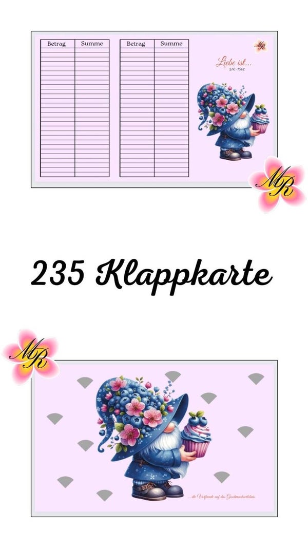 Klappkarte 235 Liebe ist...