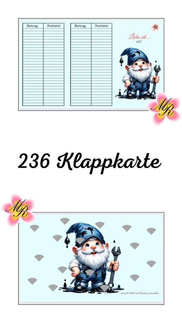 Klappkarte 236 Liebe ist...