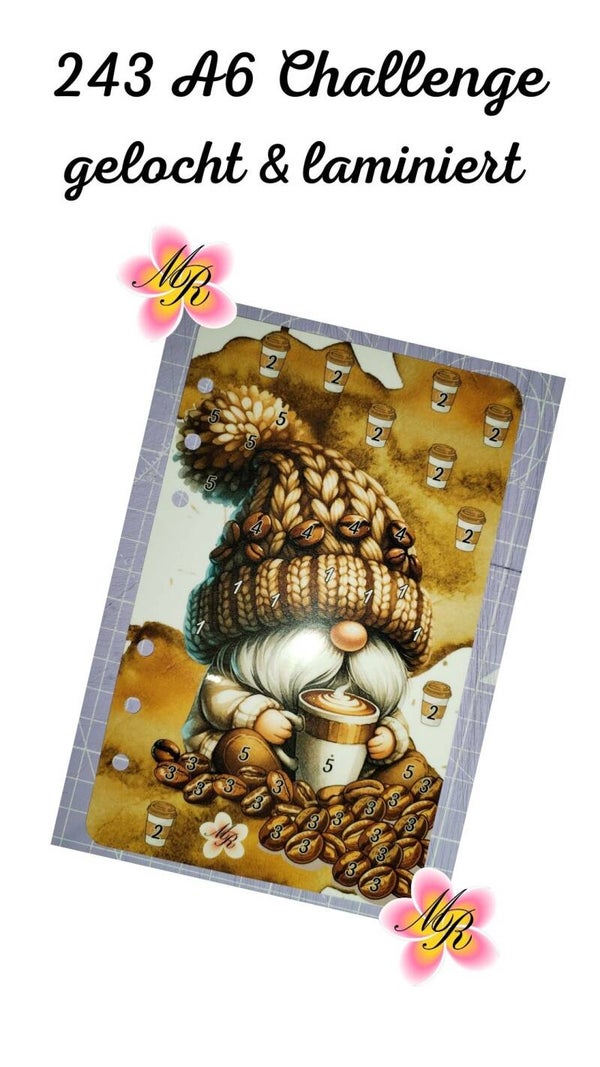 A6 Challenge 243 Kaffee-Gnome