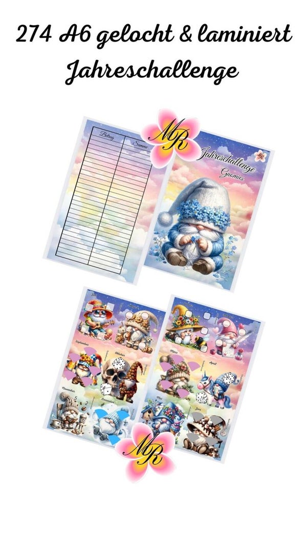 A6 Jahreschallenge 274 Gnome