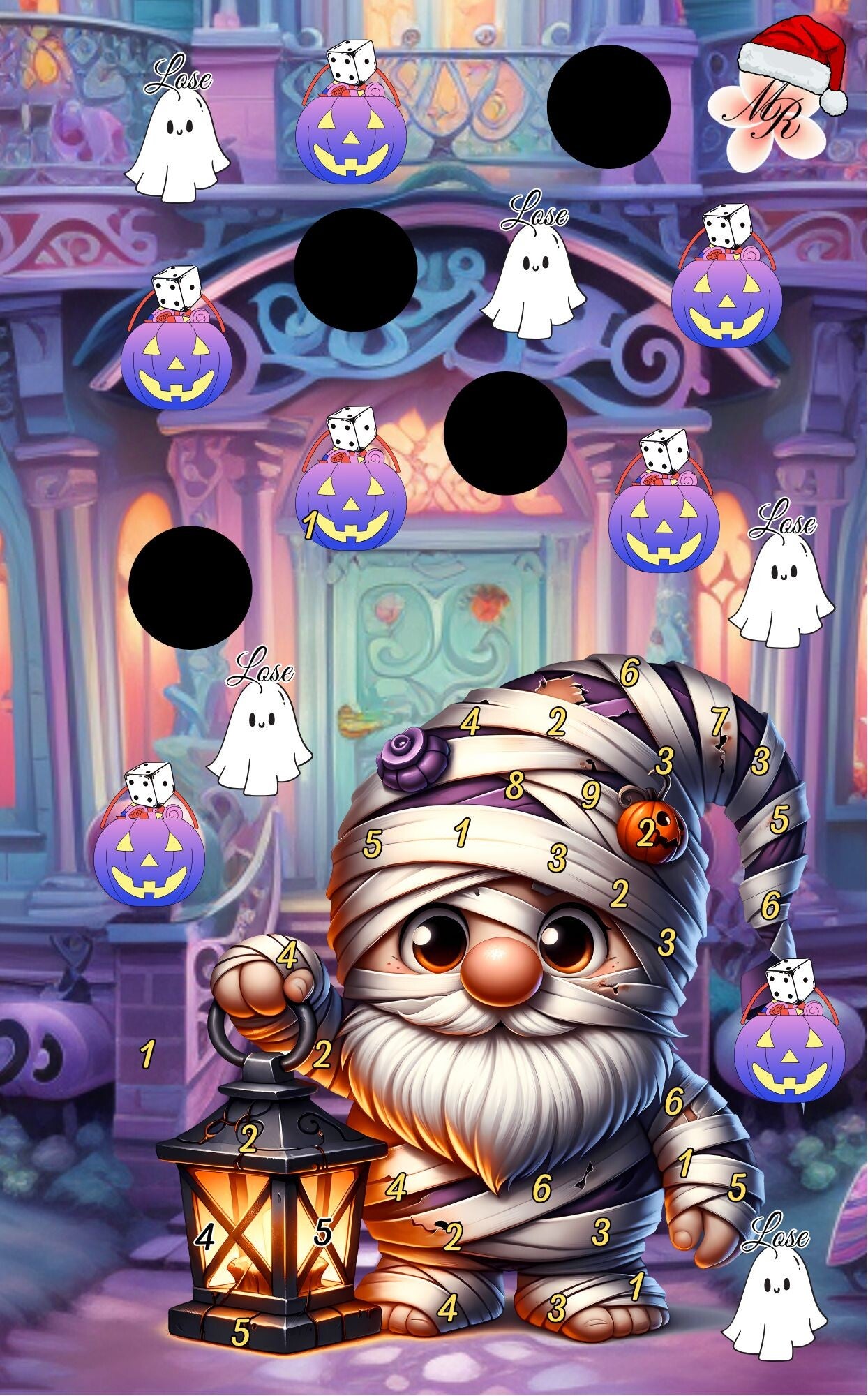 A6 Challenge A11 Halloween Gnome
