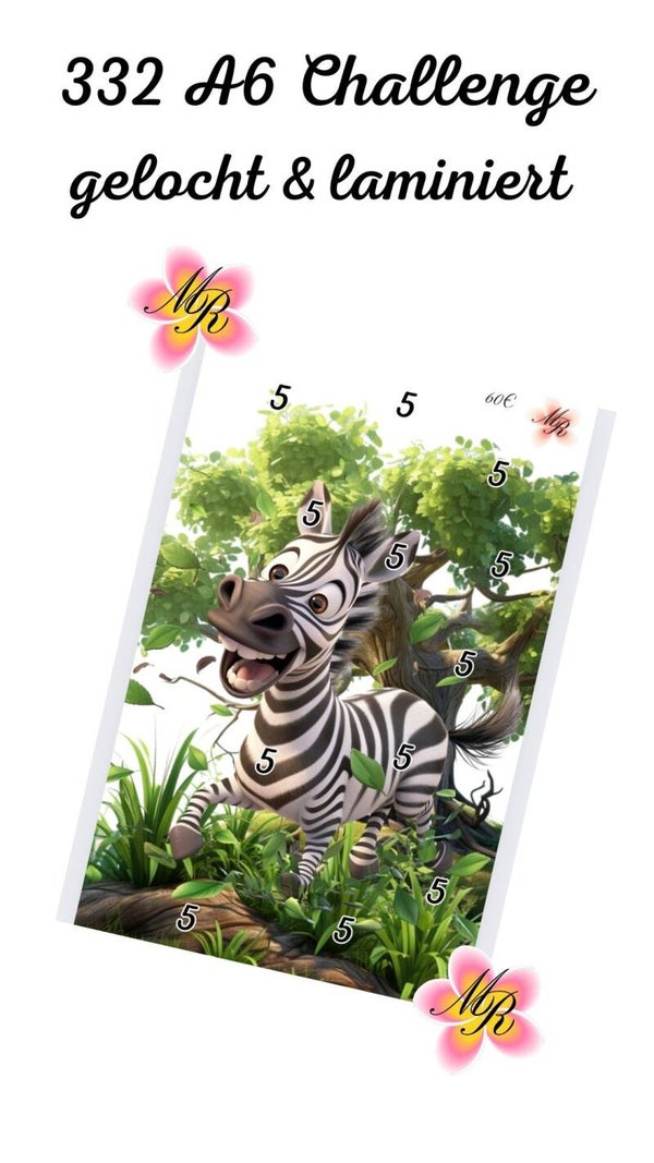 A6 Challenge 332 Zebra