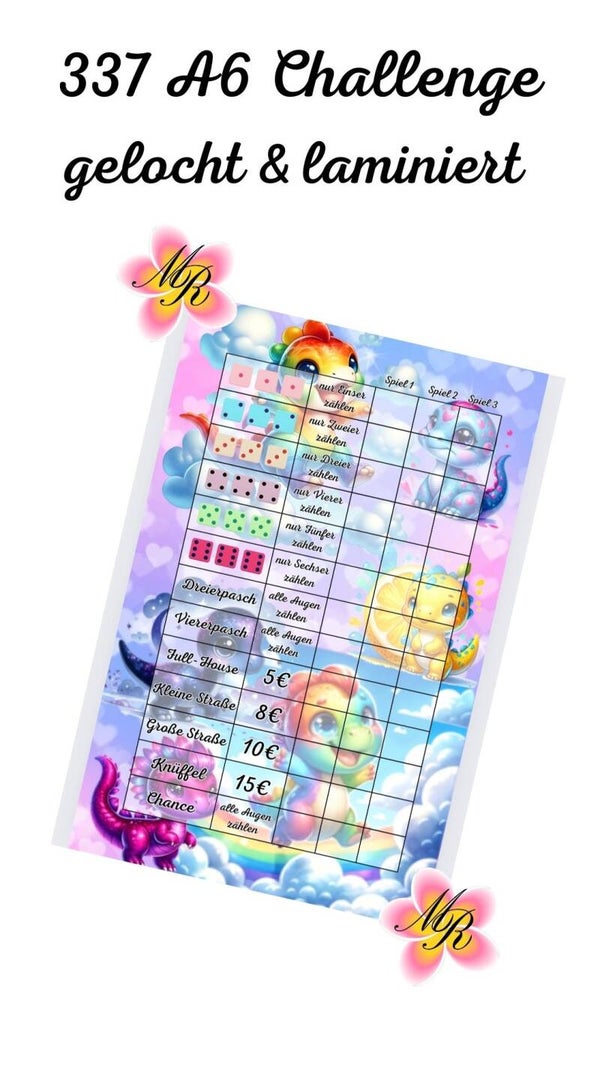 A6 Challenge 337 Knüffel Drache