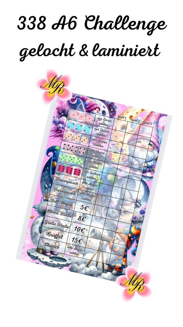 A6 Challenge 338 Knüffel Gnome