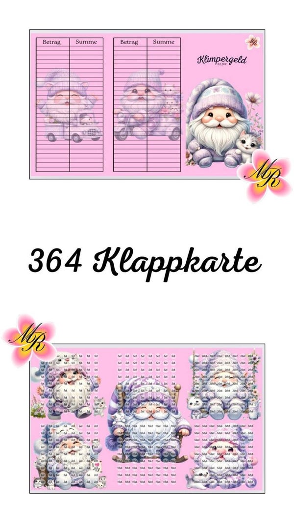 Klappkarte 364 Klimpergeld
