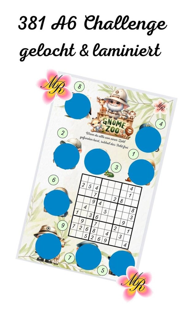 A6 Challenge 381 Sudoku Gnome