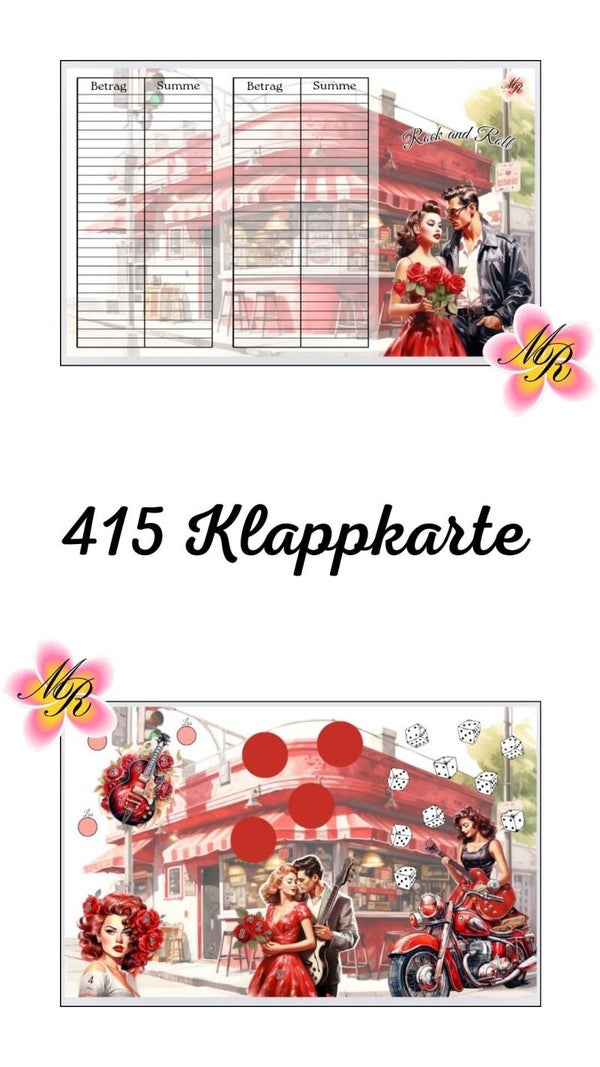 Klappkarte 415