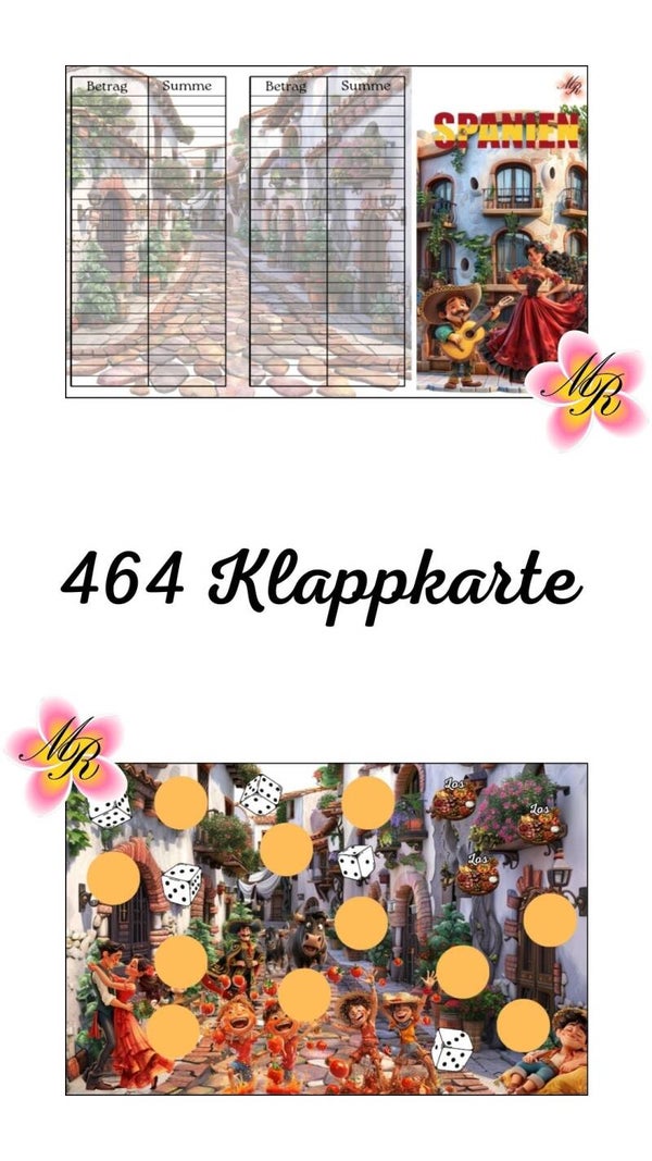 Klappkarte 464 Spanien