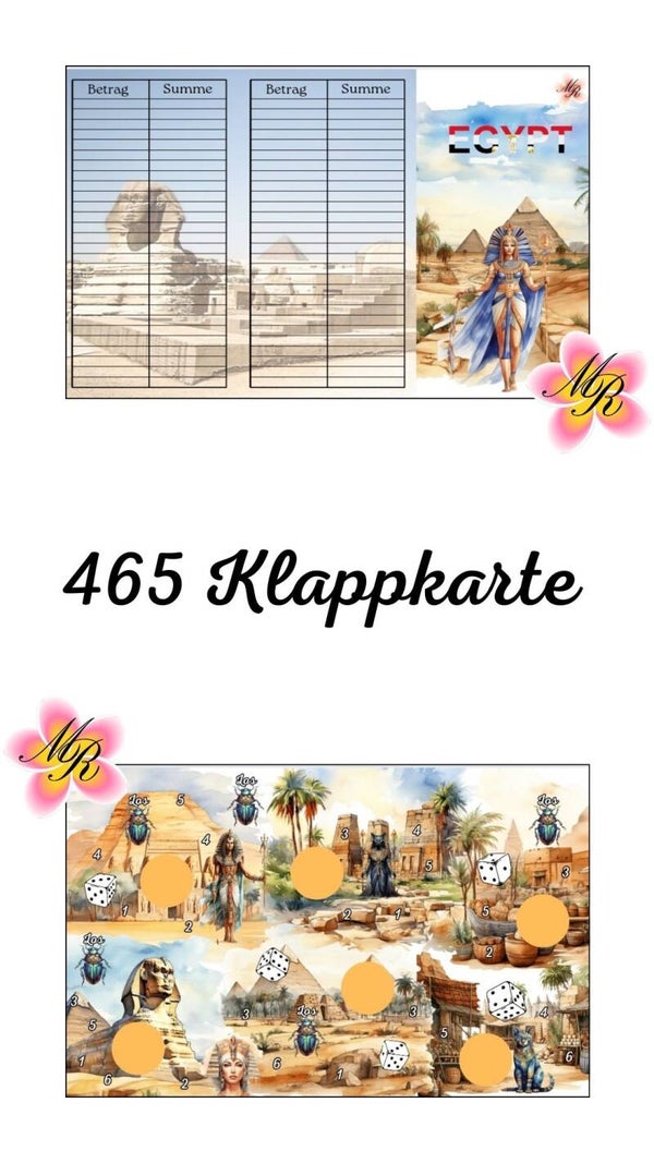 Klappkarte 465 Ägypten