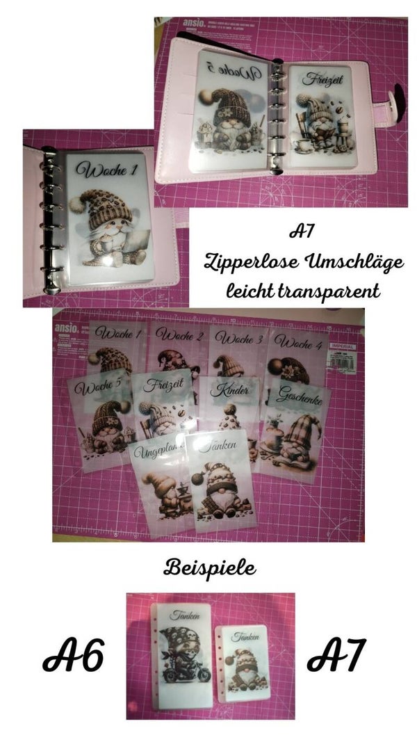 Zipperlose Umschläge S003