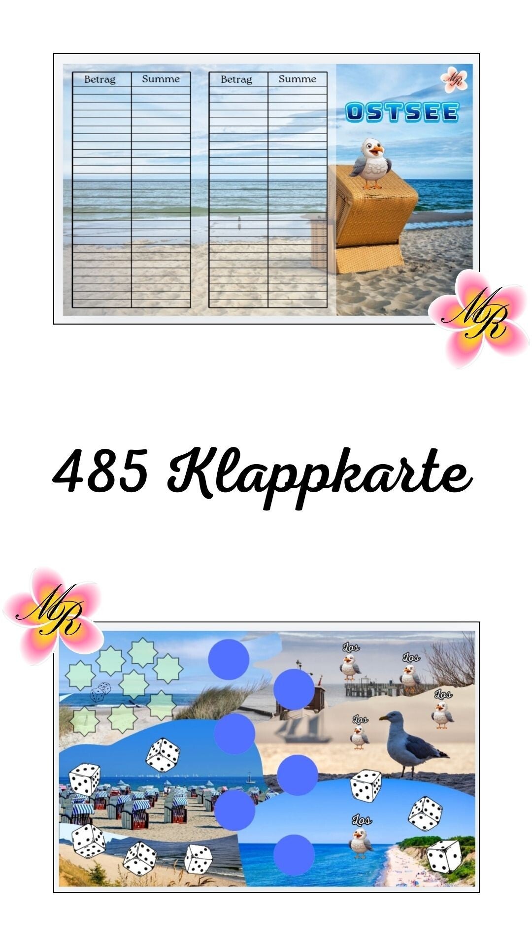 Klappkarte 485 Ostsee