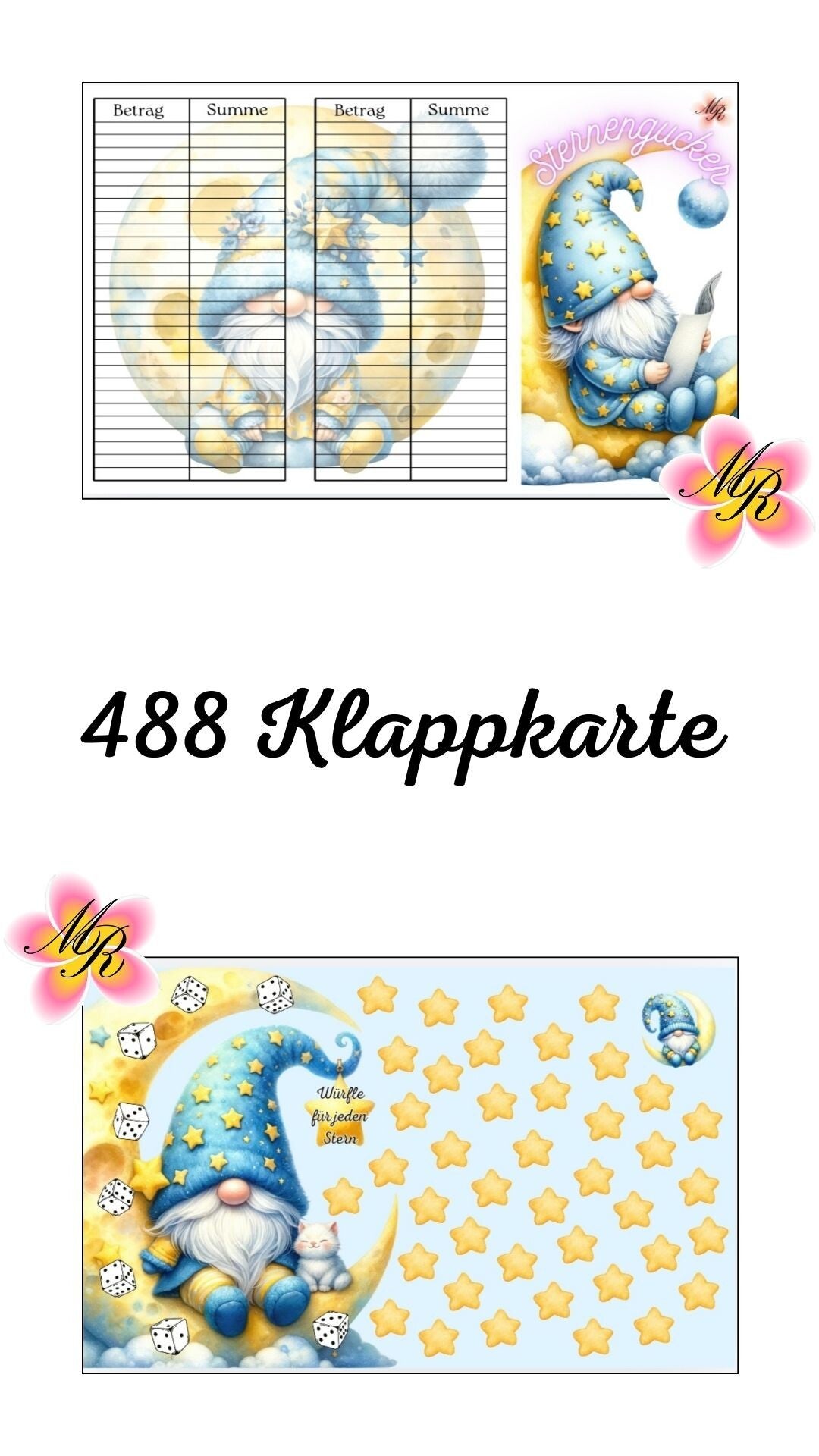 Klappkarte 488 Sternengucker