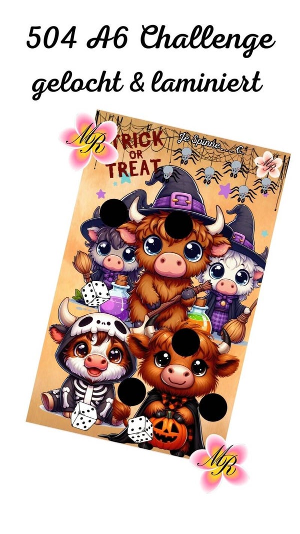 A6 Challenge 504 Trick or Treat Highlandcow