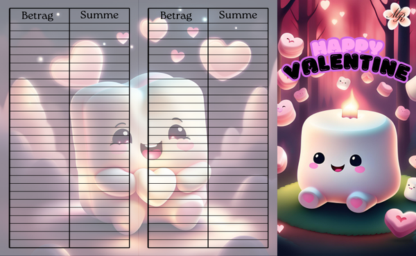 Klappkarte 550 Happy Valentine