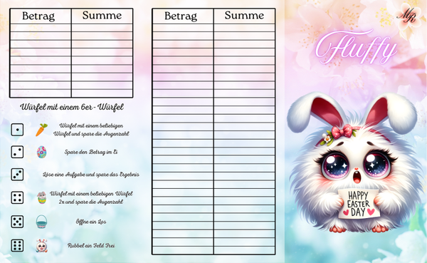 Klappkarte 589 Fluffy