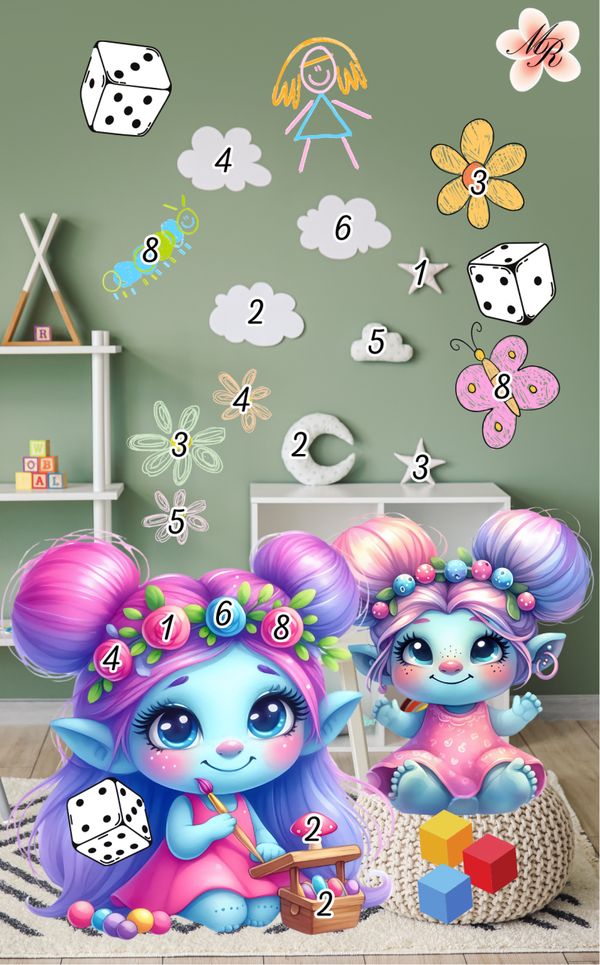 A6 Challenge 618 Kindergarten-Trolle